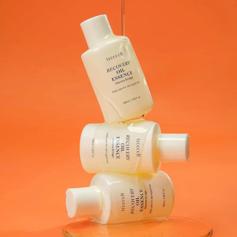 TREECELL Recovery Oil Essence Marine Bridge Korean Hair Care