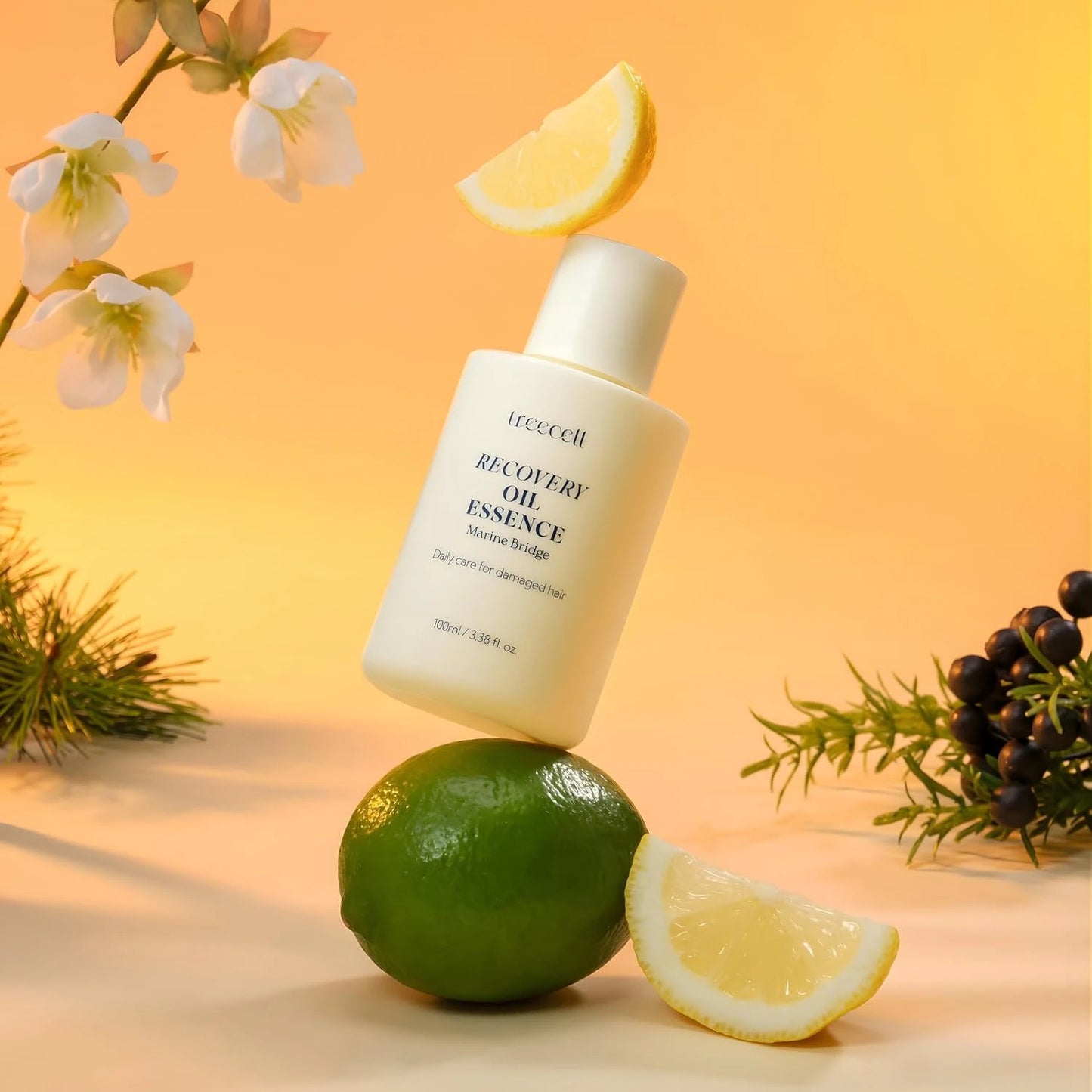 TREECELL Recovery Oil Essence Marine Bridge Korean Hair Care