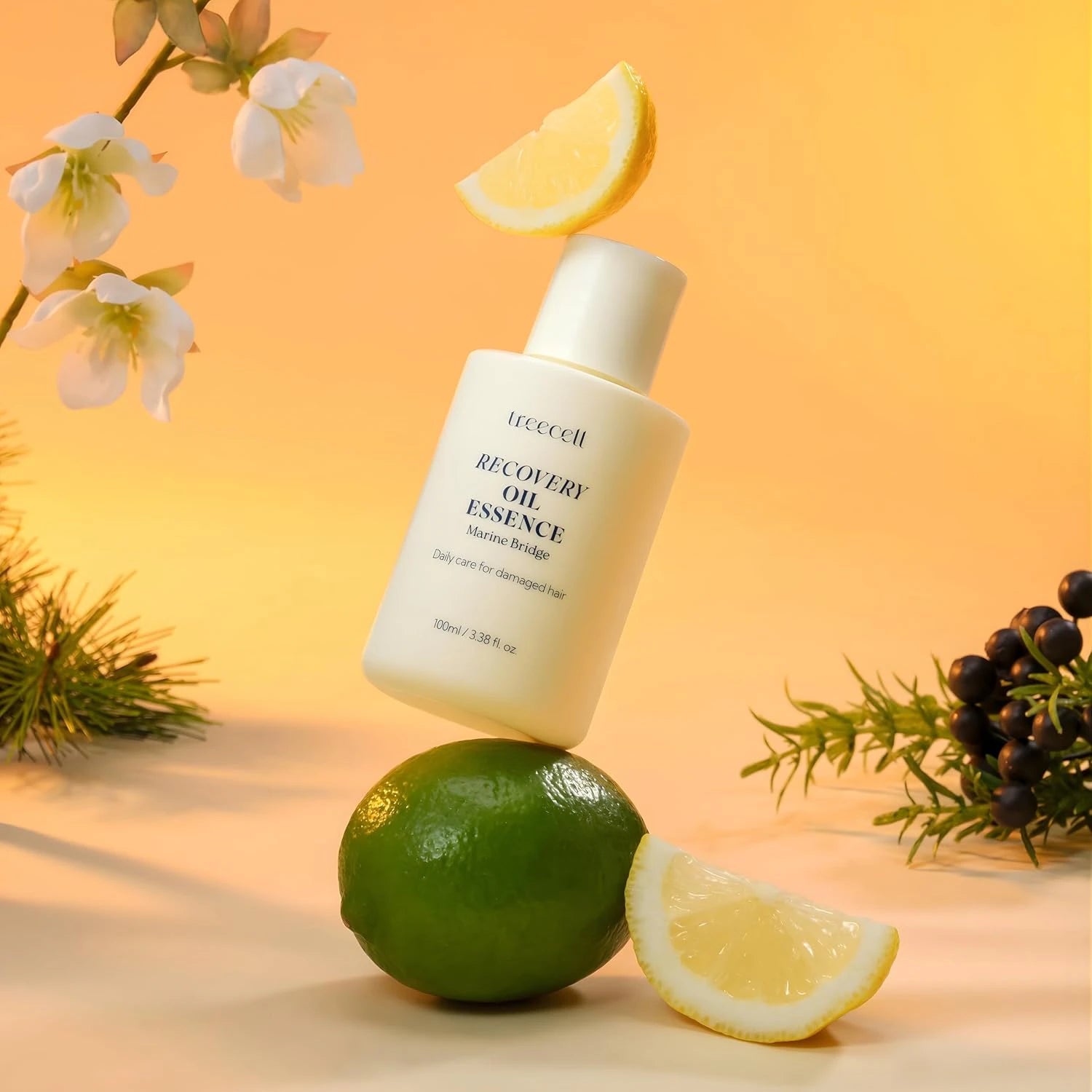 TREECELL Recovery Oil Essence Marine Bridge Korean Hair Care