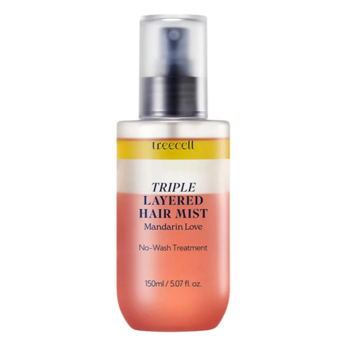 TREECELL Triple Layered Hair Mist Mandarin Love 150 ml product image.