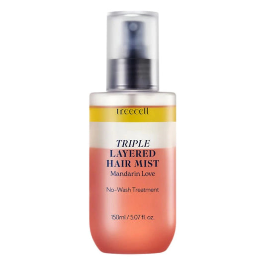 TREECELL Triple Layered Hair Mist Mandarin Love 150 ml product image.