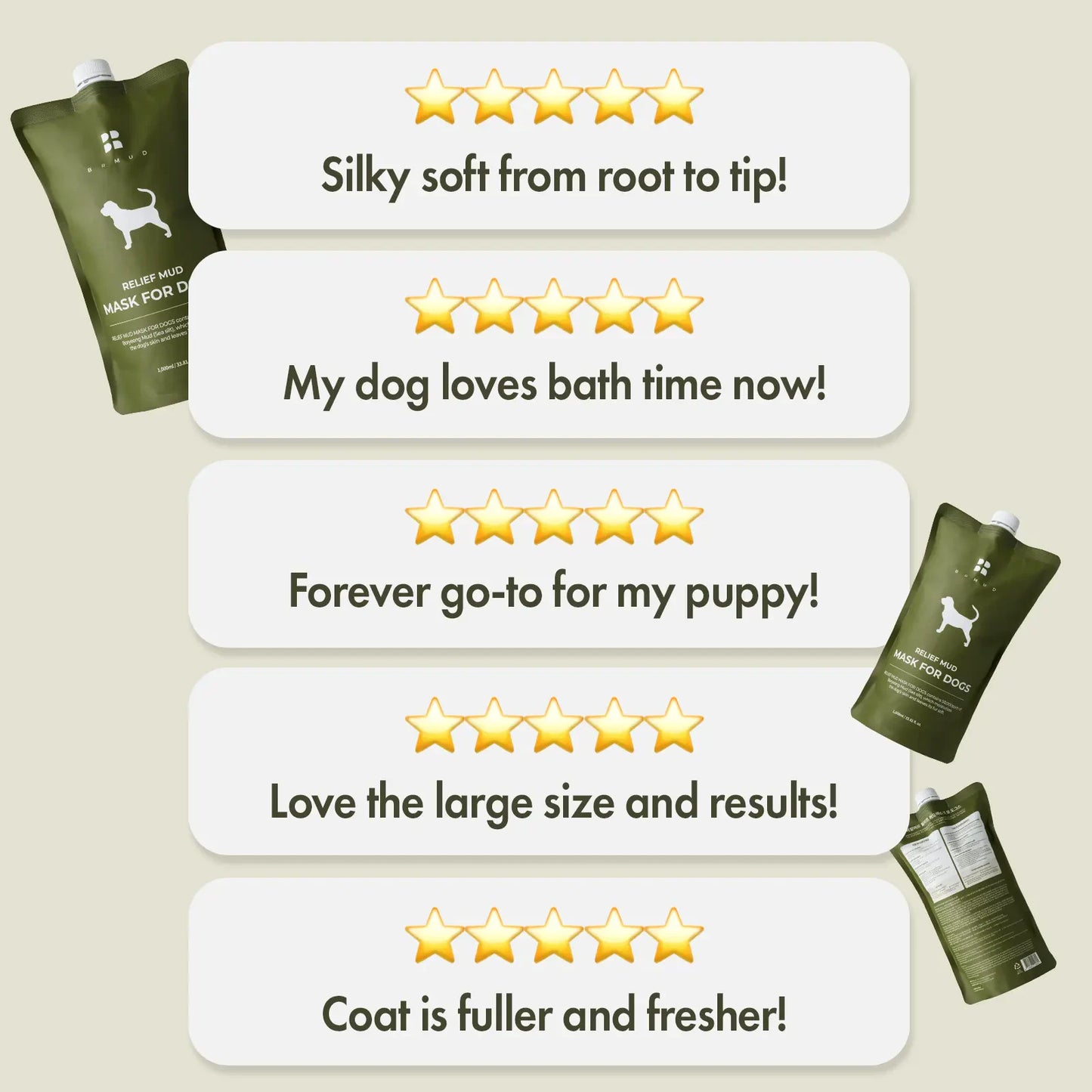 BRMUD Relief Mud Mask Conditioner for Dogs 1000ml