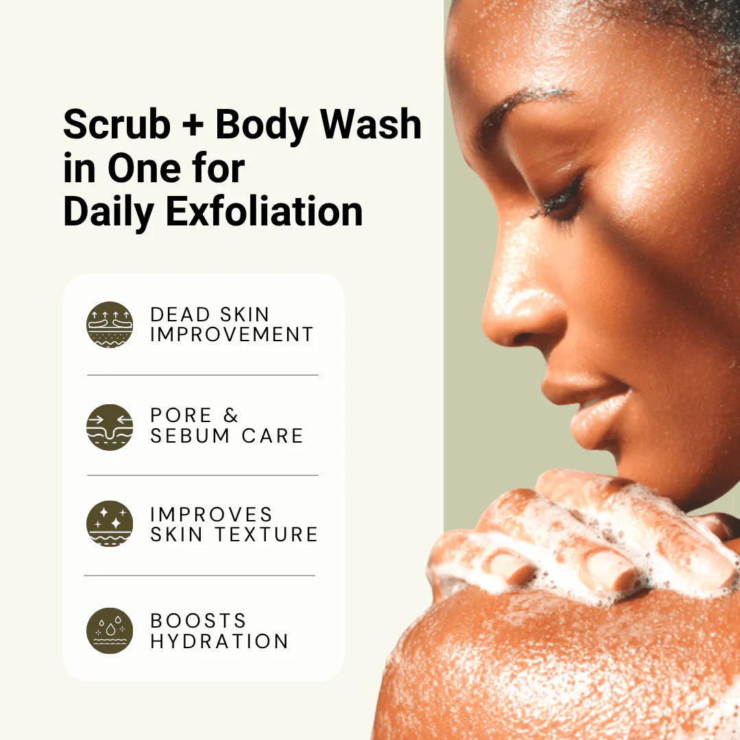 BRMUD Relief Mud Scrub Daily Body Wash 500ml