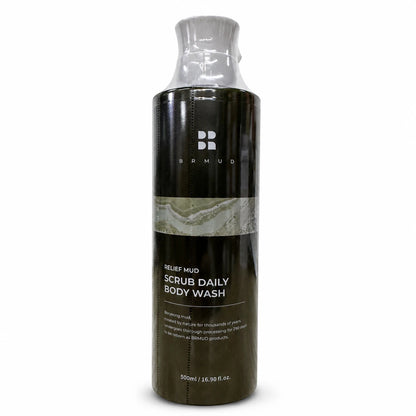 BRMUD Relief Mud Scrub Daily Body Wash 500ml