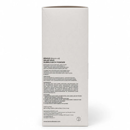 BRMUD Relief Mud Bubble Bath Powder 6 Pack (6 x 50g)