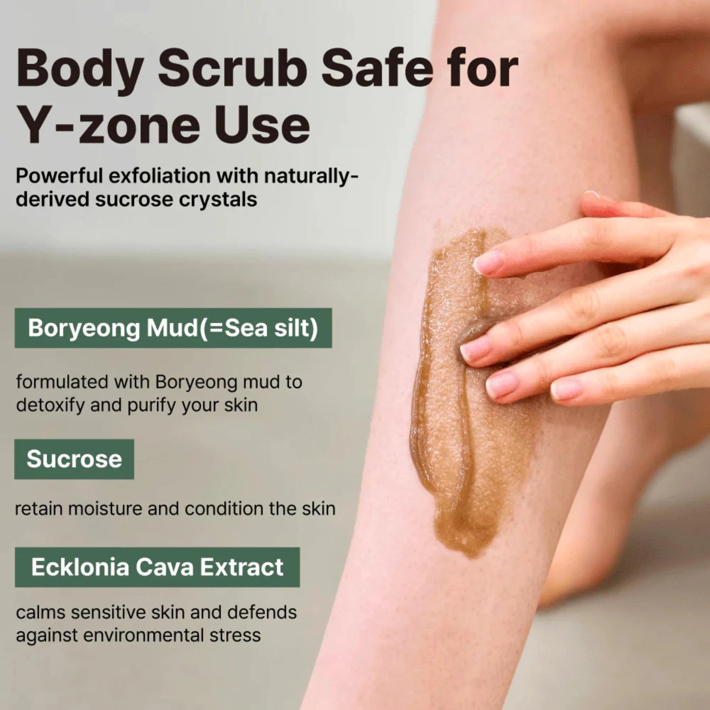 BRMUD Relief Mud Secret Body Scrub 180g