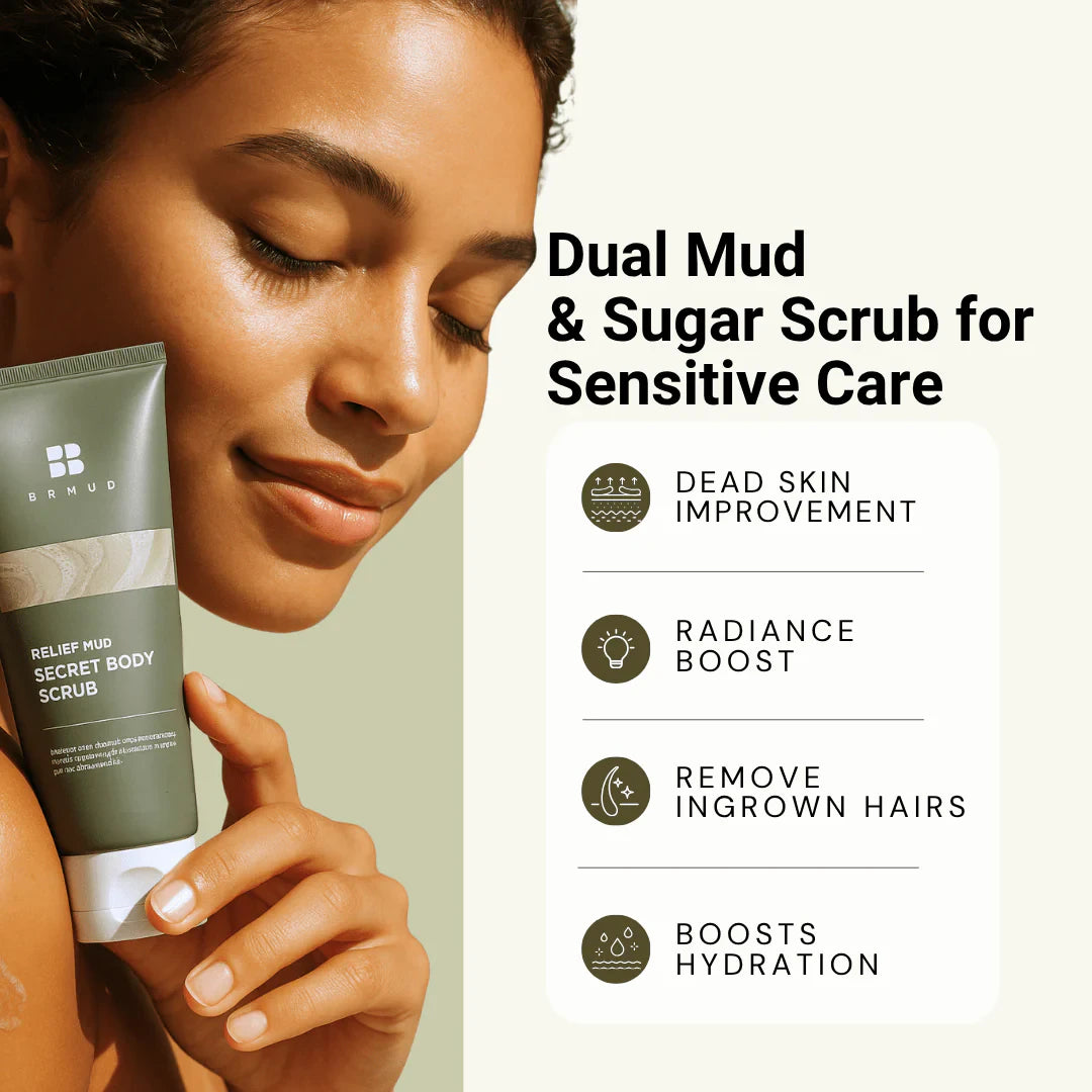 BRMUD Relief Mud Secret Body Scrub 180g