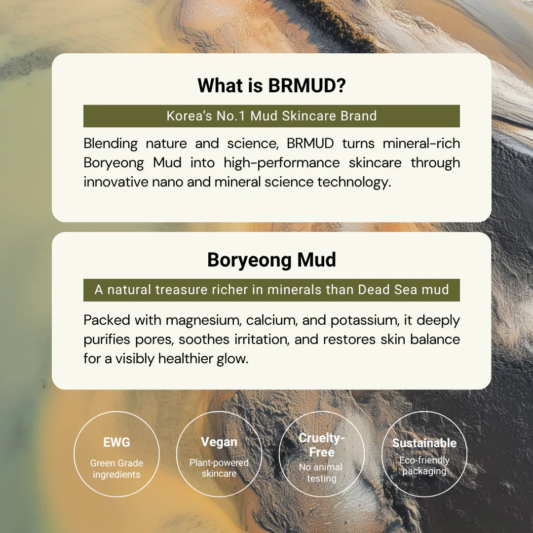 BRMUD Relief Mud Secret Body Scrub 180g