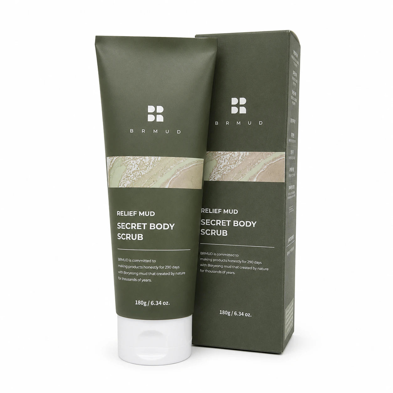BRMUD Relief Mud Secret Body Scrub 180g
