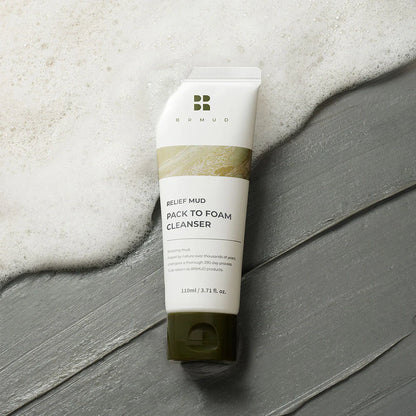 BRMUD Relief Mud Pack to Foam Cleanser 110ml