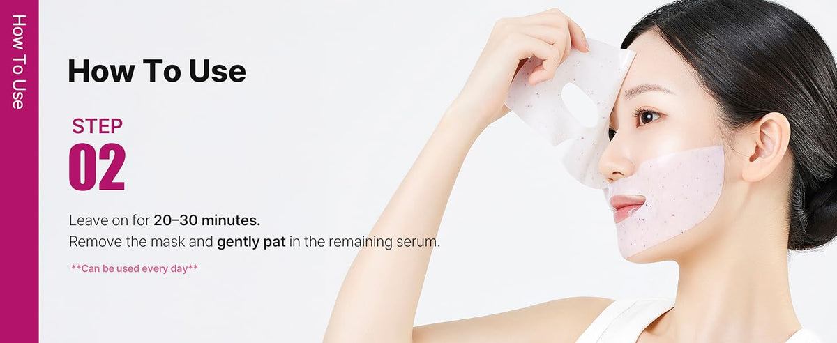 dewdap Dewtox Glow Lift Hydrogel Jewel Mask, 4 Sheets product information panel 09