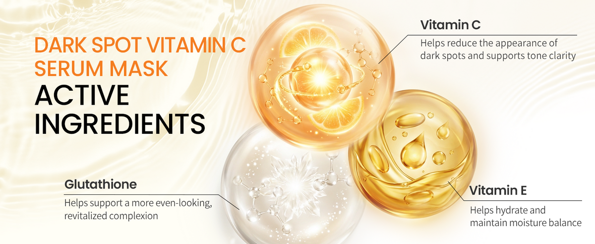 #OOTD Dark Spot Vitamin C Serum Sheet Mask, 10 Sheets product information panel 08