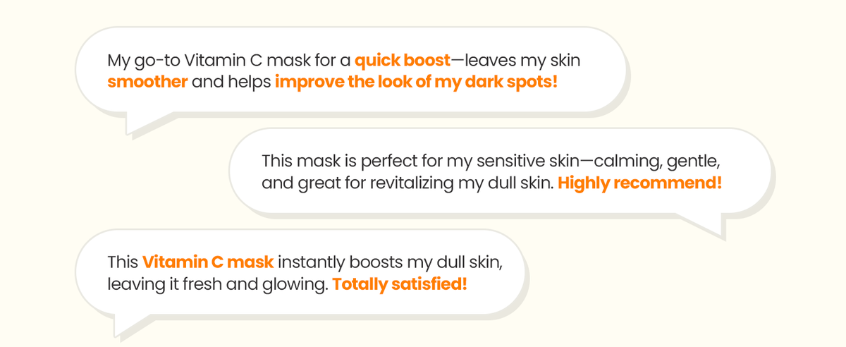 #OOTD Dark Spot Vitamin C Serum Sheet Mask, 10 Sheets product information panel 10