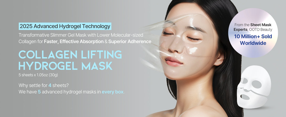 #OOTD Collagen Lifting Hydrogel Mask, 5 Masks product information panel 01