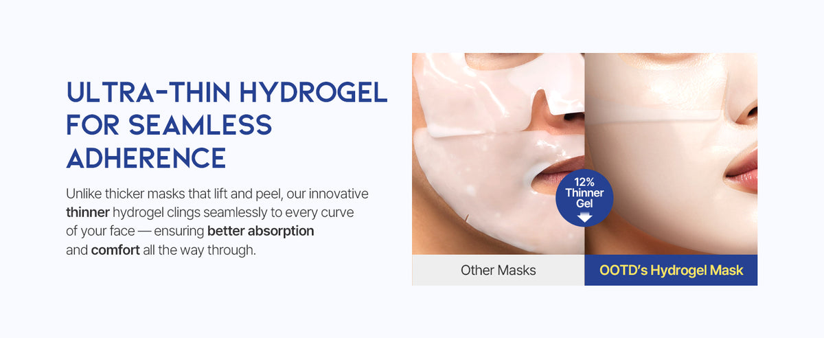 #OOTD Collagen Lifting Hydrogel Mask, 5 Masks product information panel 04