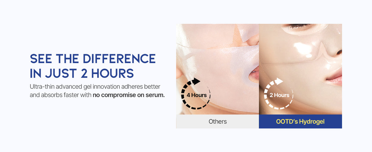 #OOTD Collagen Lifting Hydrogel Mask, 5 Masks product information panel 05