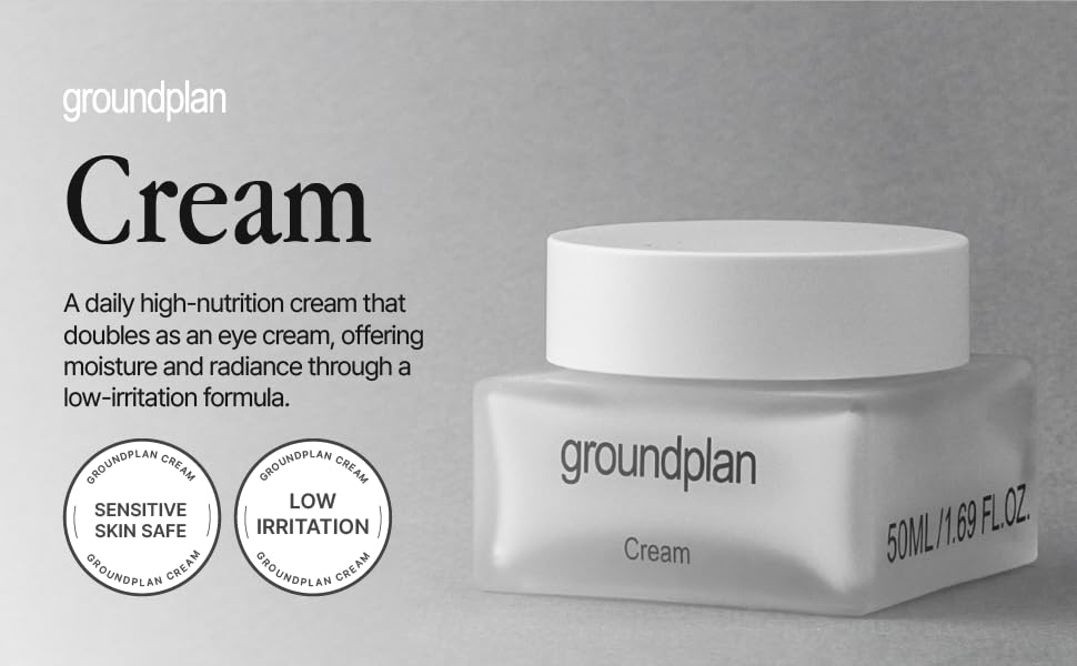 groundplan Brightening Glow Cream 50ml product information panel 01