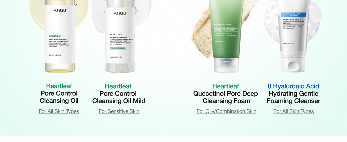 ANUA Heartleaf Quercetinol Pore Deep Cleansing Foam 150ml A+ desktop information panel 09