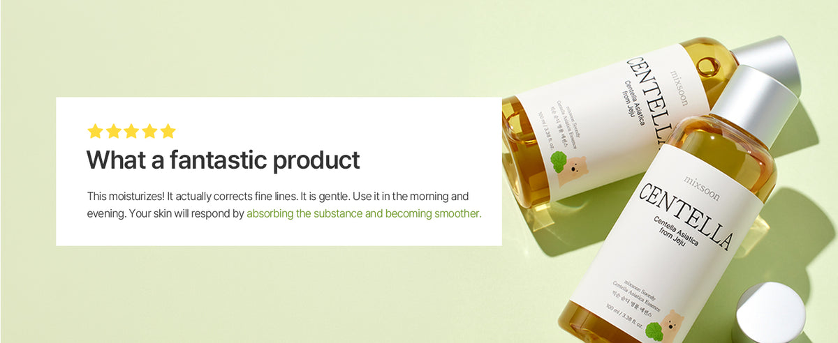 mixsoon Soondy Centella Asiatica Essence, 100ml product information panel 06