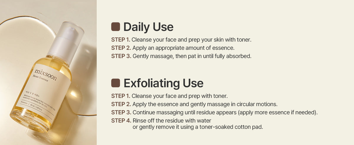 (Buy 1 Get 1 FREE) mixsoon Bean Essence 30ml product information panel 06