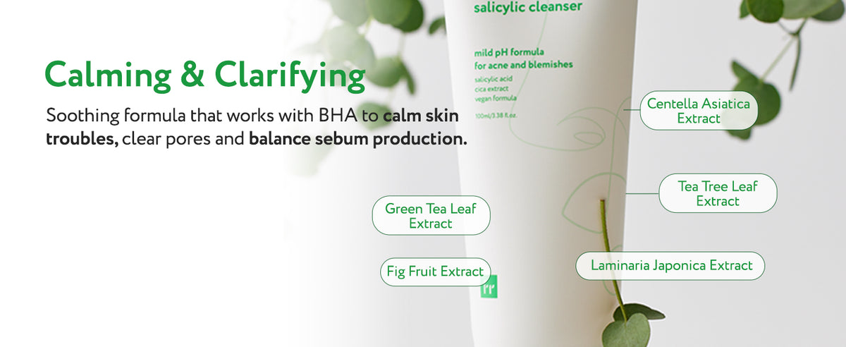 Face Republic Calming Salicylic Acid Cleanser 100ml product information panel 03
