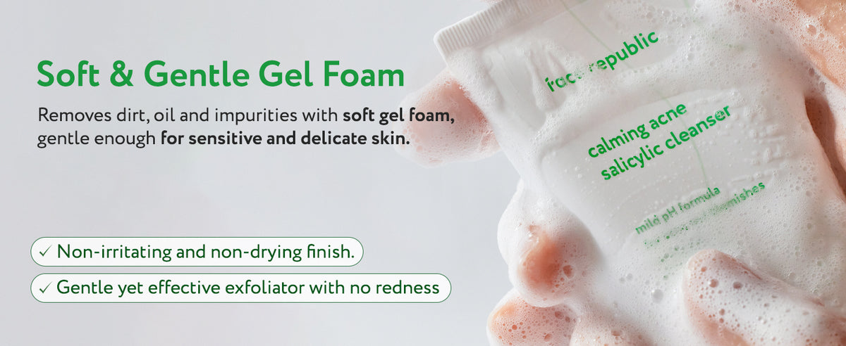 Face Republic Calming Salicylic Acid Cleanser 100ml product information panel 04