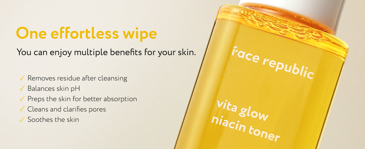 Face Republic Vita Glow Niacin Toner 160ml product information panel 04