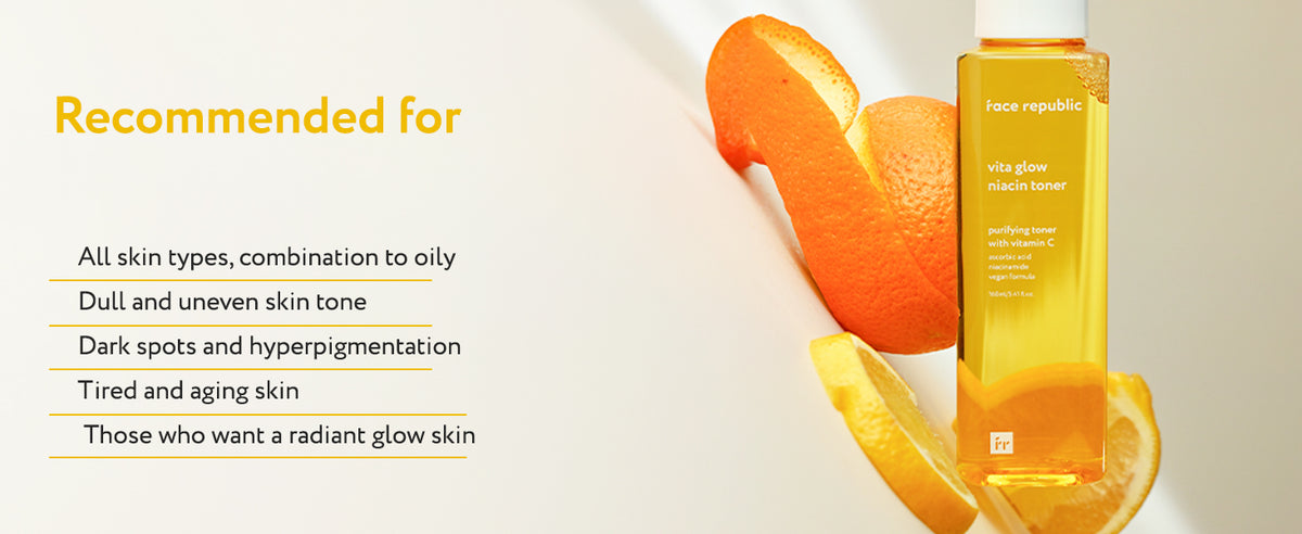 Face Republic Vita Glow Niacin Toner 160ml product information panel 12