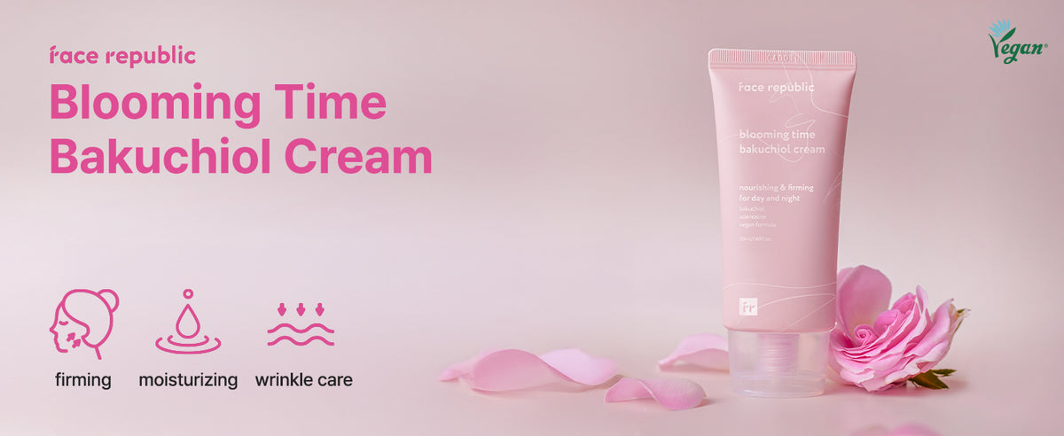 Face Republic Blooming Time Bakuchiol Cream 50ml product information panel 01