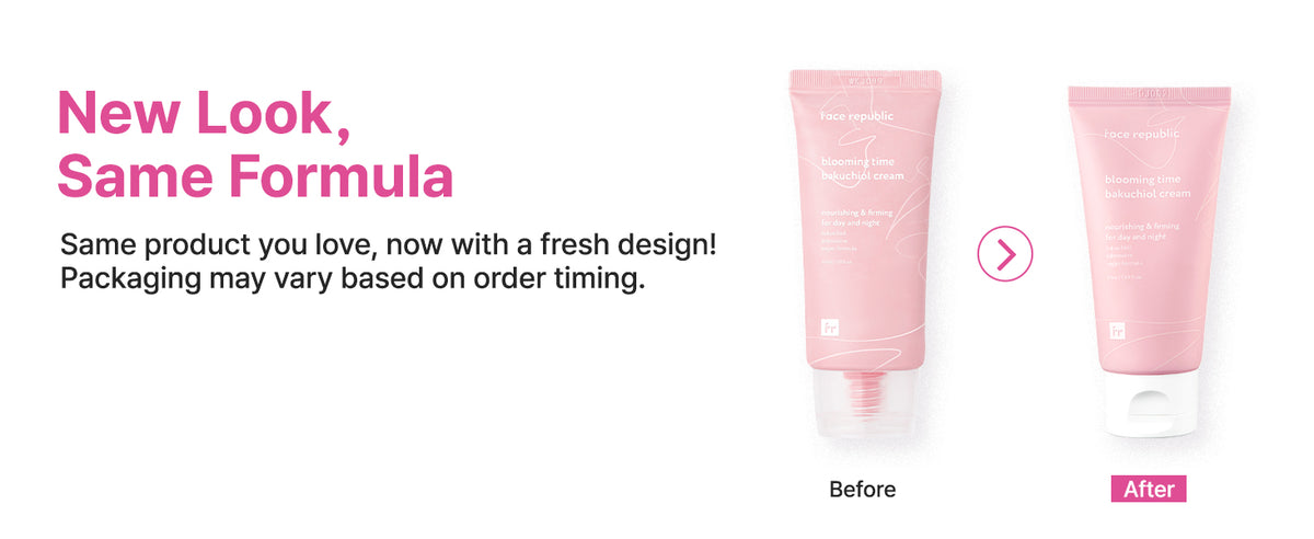 Face Republic Blooming Time Bakuchiol Cream 50ml product information panel 02