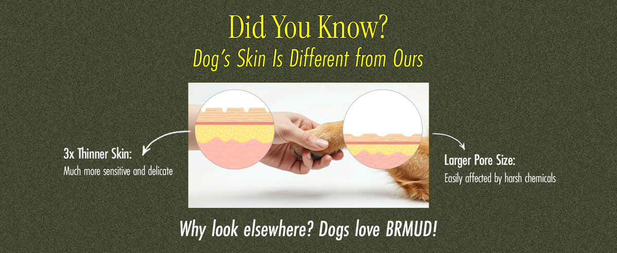 BRMUD Relief Mud Shampoo for Dogs 500ml product information panel 02