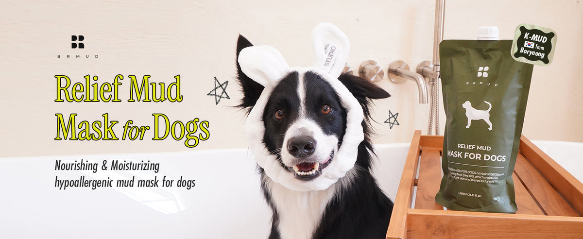BRMUD Relief Mud Mask Conditioner for Dogs 1000ml product information panel 01