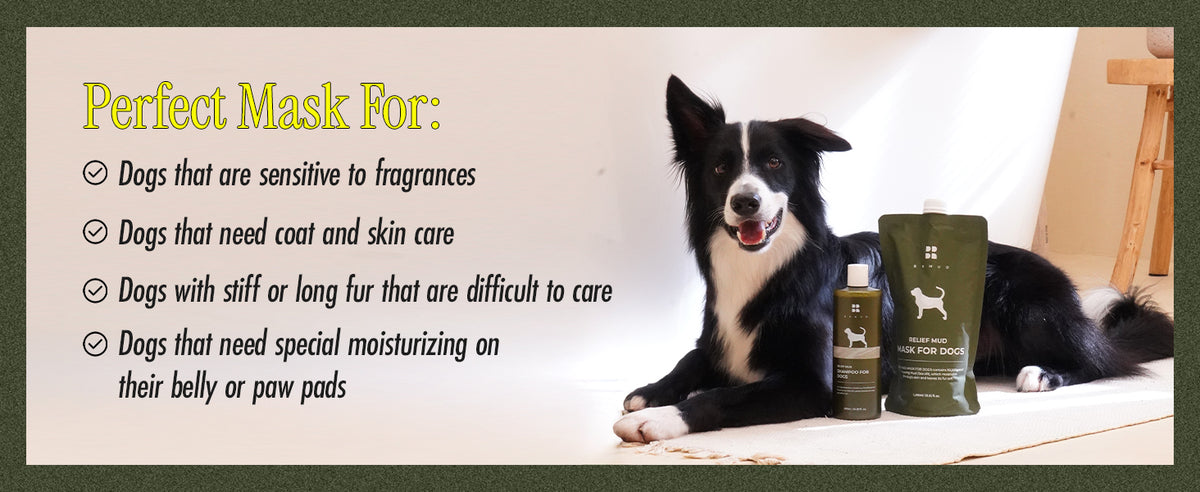BRMUD Relief Mud Mask Conditioner for Dogs 1000ml product information panel 07