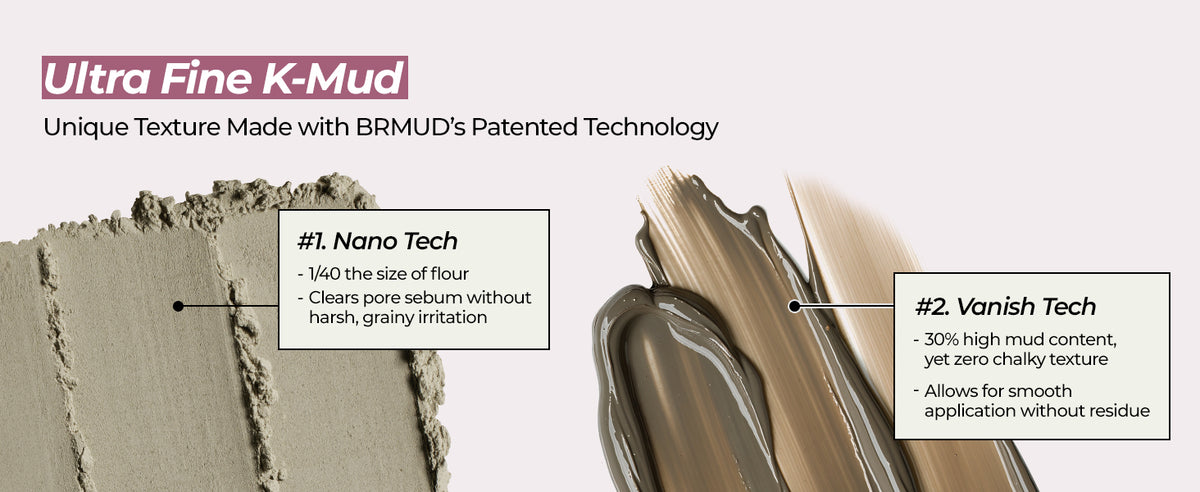 BRMUD Relief Mud Mask 110ml product information panel 06