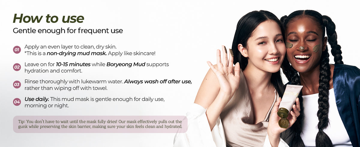 BRMUD Relief Mud Mask 110ml product information panel 08