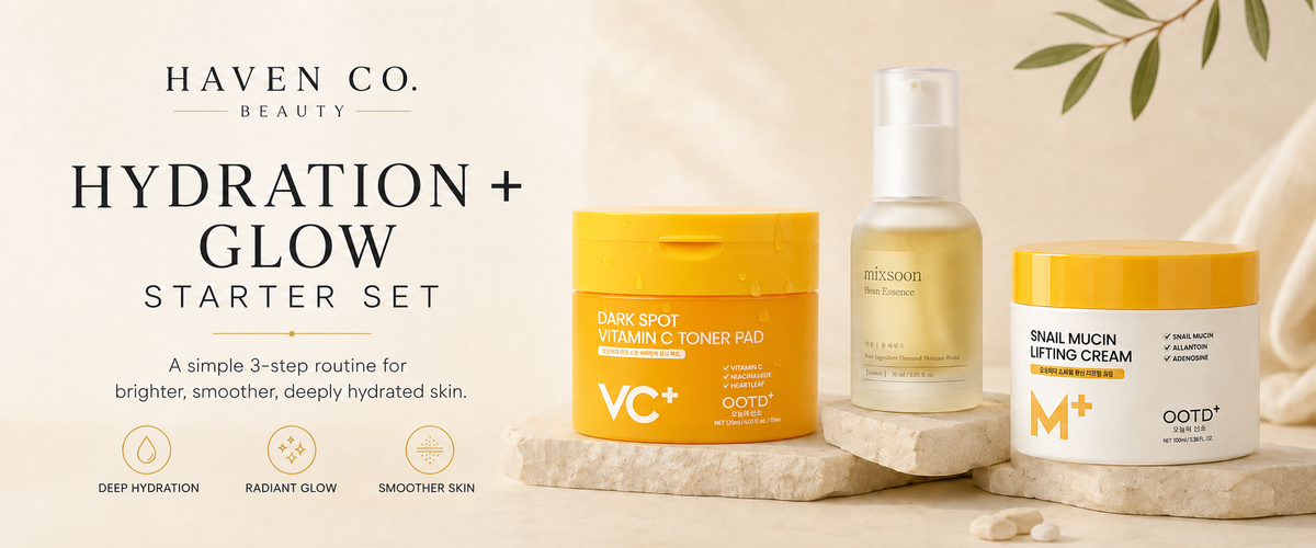 Hydration & Glow Starter Set for Dry, Dull Skin product information panel 01