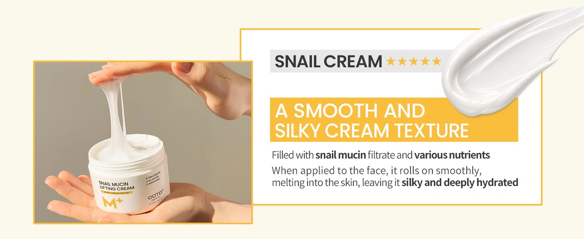 #OOTD Snail Mucin Lifting Cream, 100g product information panel 02
