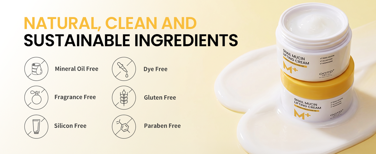#OOTD Snail Mucin Lifting Cream, 100g product information panel 06