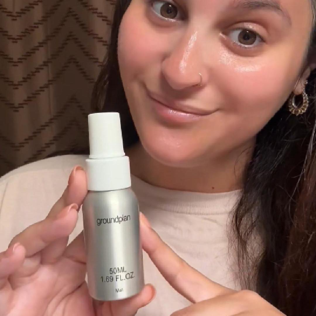 Watch a Haven Co. Beauty host demonstrate how to spray GroundPlan Facial Mist from a comfortable distance, show its portable on-the-go format, and refresh dry-feeling skin with quick hydration. It is designed for easy use throughout the day, including sensitive-skin routines, and comes in multiple sizes. [demo-card]
